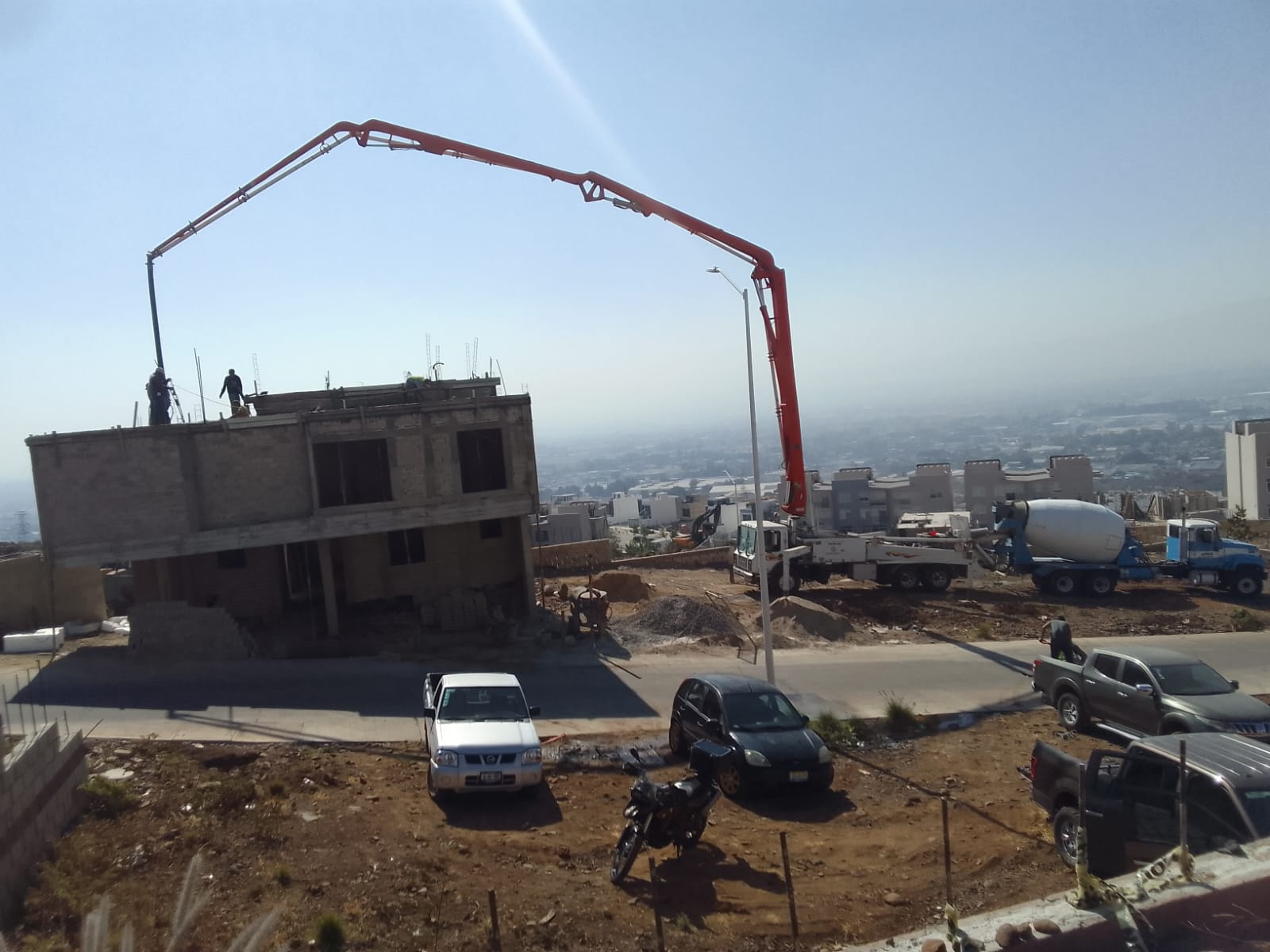 Renta de Bomba Pluma